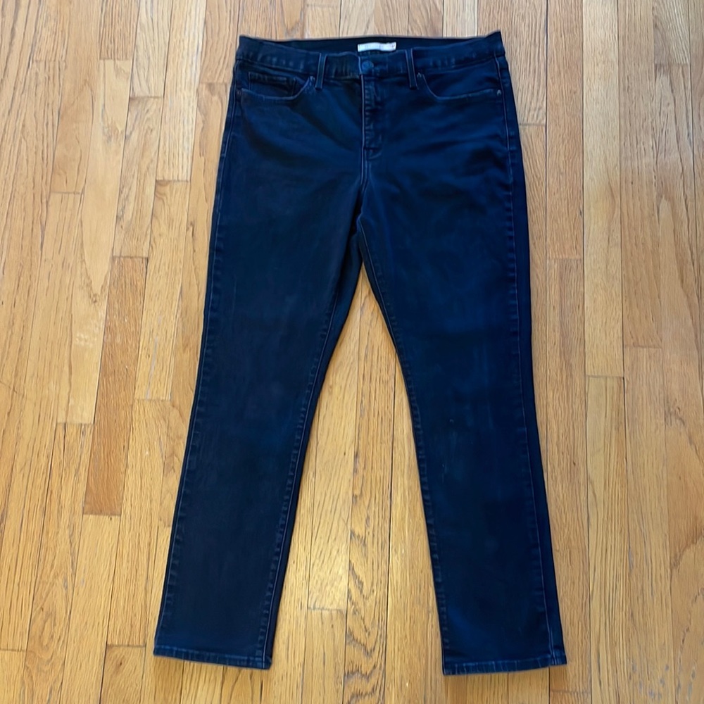 Levi’s 312 Shaping Slim Jeans, 32, Soft Black